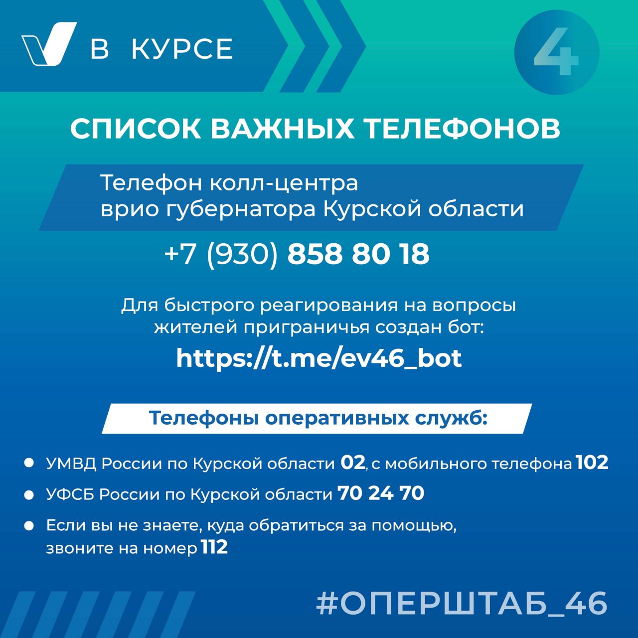 Важные телефоны .